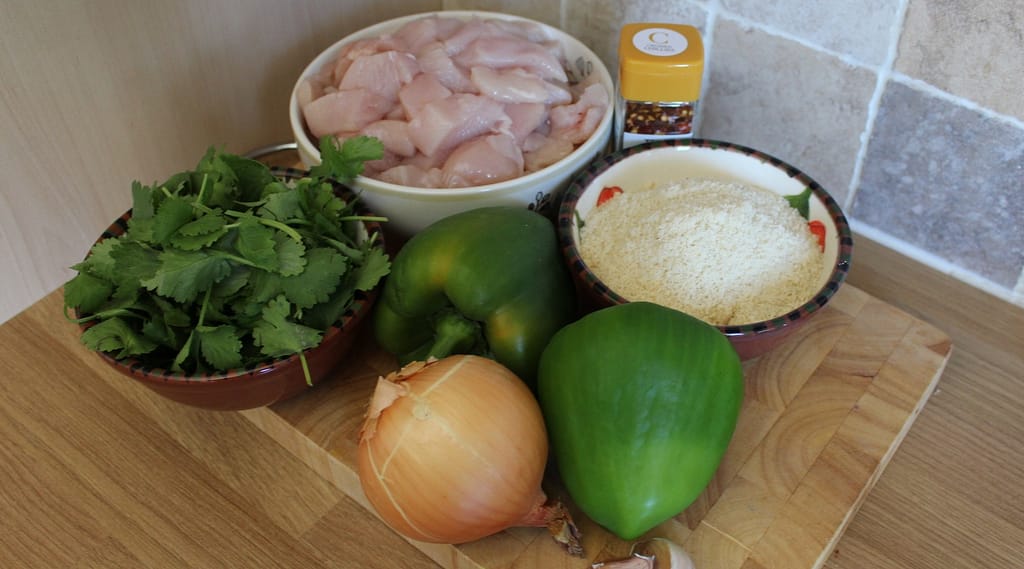 green-chicken-ingredients